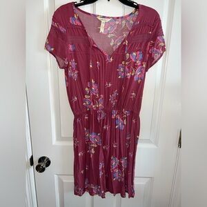 Matilda Jane floral printed dress- size adult medium